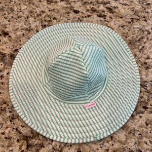 Rufflebutts baby sun hat- worn once